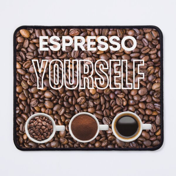 Item preview, Espresso Yourself - Cups of Coffee and Beans designed and sold by MtWoodsonSales.