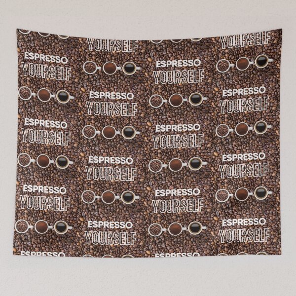 Item preview, Espresso Yourself - Cups of Coffee and Beans designed and sold by MtWoodsonSales.