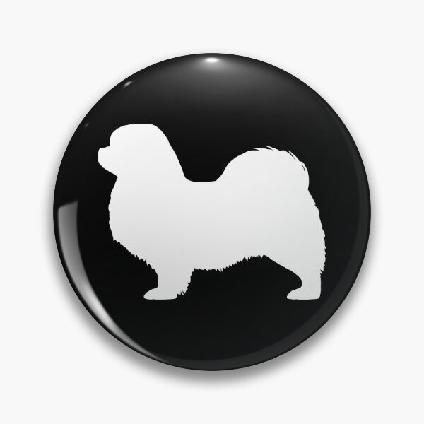 Item preview, Tibetan Spaniel Silhouette(s) designed and sold by Jenn Inashvili.