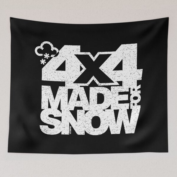 Item preview, 4x4 Made for Snow designed and sold by Inc-Solutions.