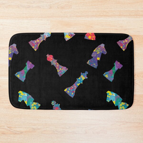 Item preview, Chess pieces colorful pattern designed and sold by ArlacV.