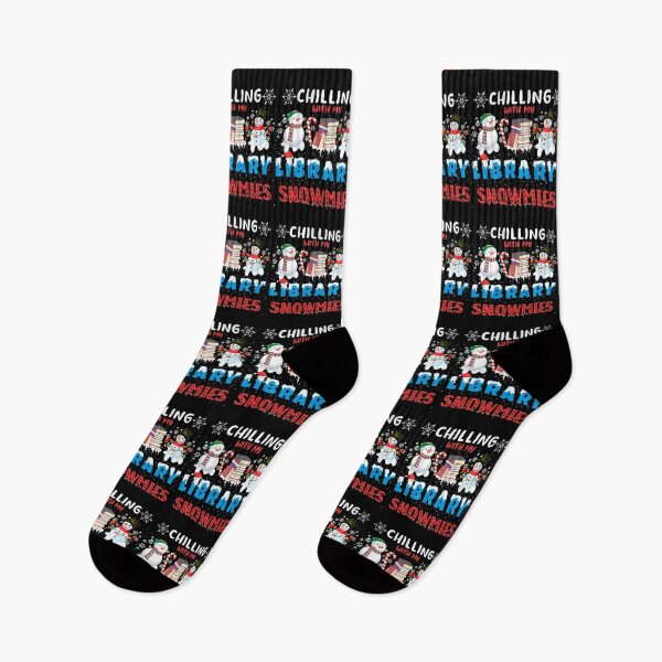 Item preview, Chilling with my Library snowmies designed and sold by POPLIN ⭐ ⭐ ⭐ ⭐ ⭐.
