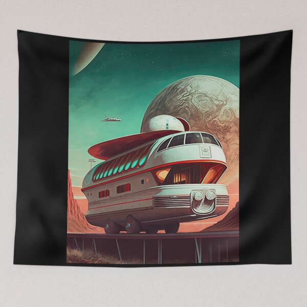 Item preview, Retrofuturistic Camping designed and sold by Fantasti-X.