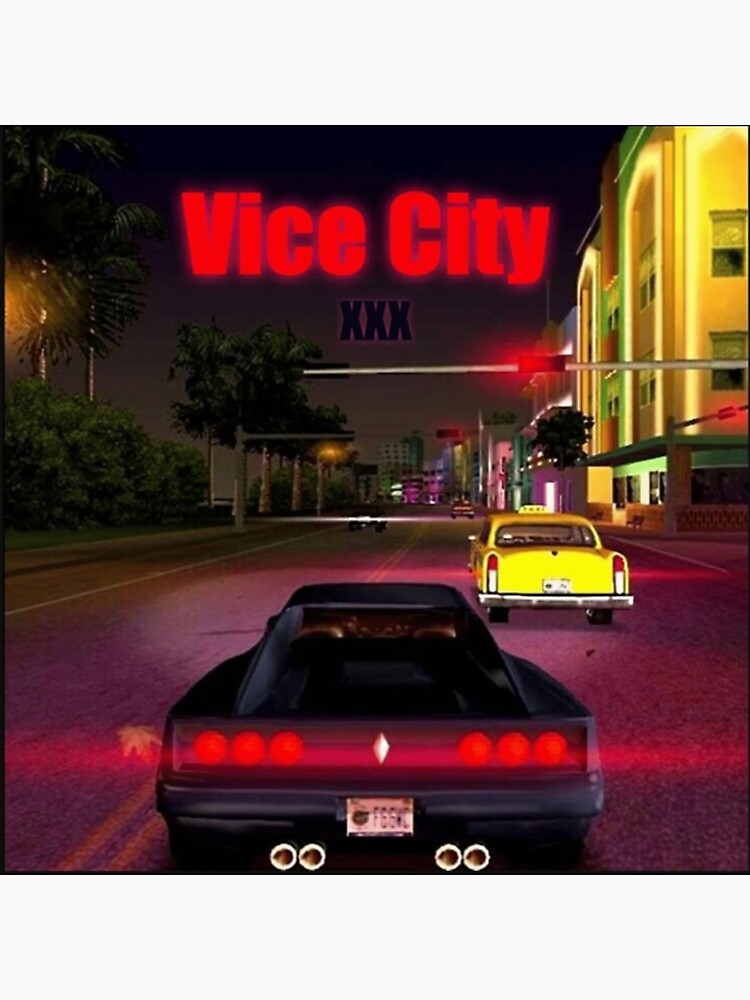 Poster Vice City Nights Painting | Poster