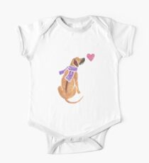 Watercolour Rhodesian Ridgeback One Piece - Short Sleeve