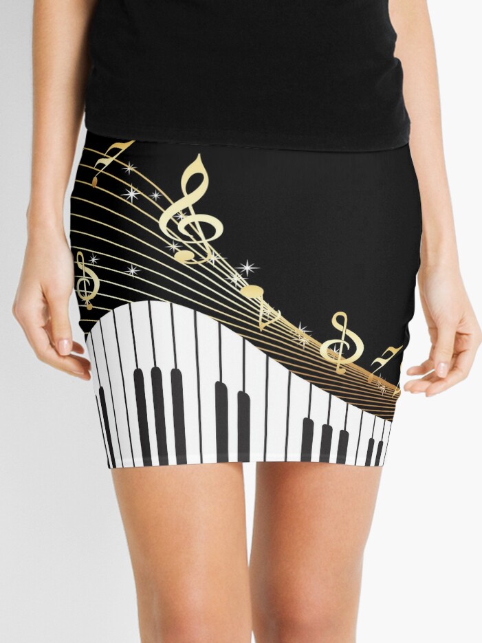 Ivory Keys Piano Music Tote Bag for Sale by SpiceTree