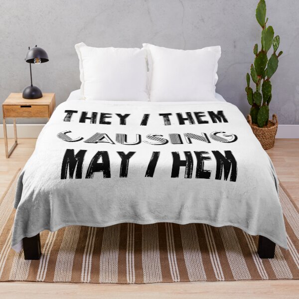 Item preview, They Them Causing May Hem designed and sold by M.Z BetterLife™.