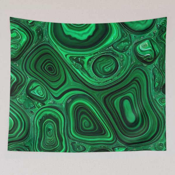 Item preview, Green Malachite Crystal Stone designed and sold by MythicPrompts.