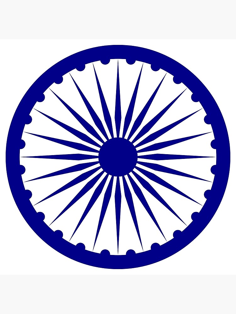 "Ashoka Chakra" Art Print for Sale by abbeyz71 Redbubble