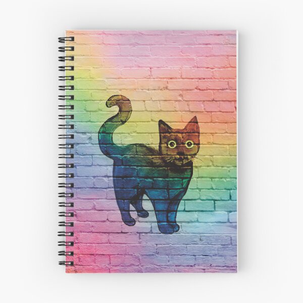 Item preview, Rainbow cat graffiti designed and sold by Elmanji.