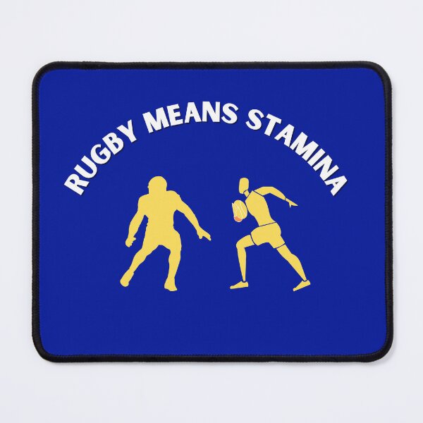 Item preview, Rugby Means Stamina designed and sold by designforum1968.