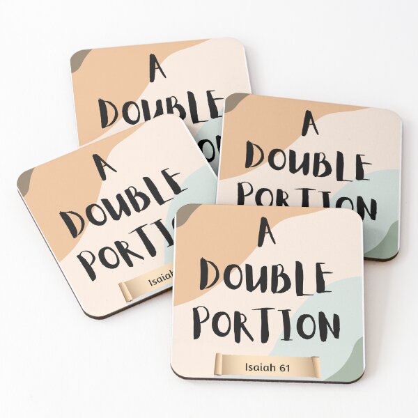 Item preview, A DOUBLE PORTION designed and sold by abundantlife10.