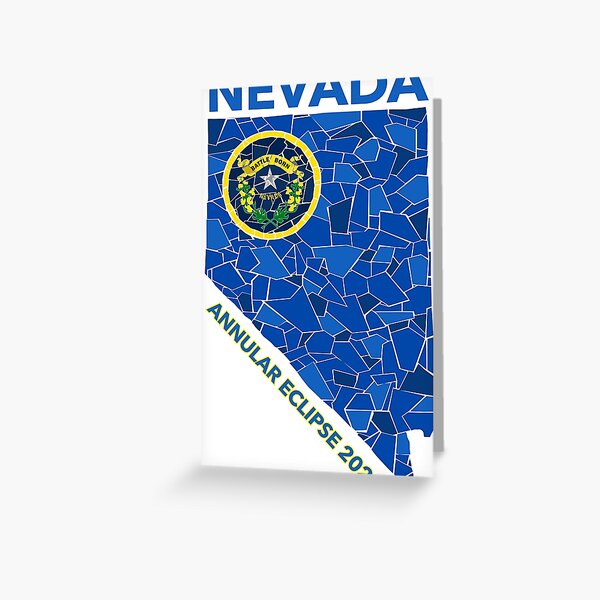 Item preview, Nevada Annular Eclipse 2023 designed and sold by Eclipse2024.