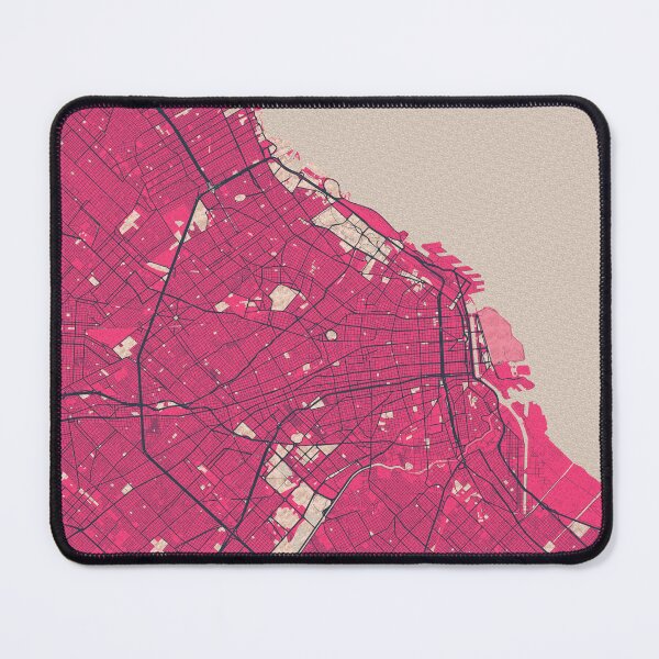 Item preview, Buenos Aires City Map of Argentina - Blossom designed and sold by deMAP.