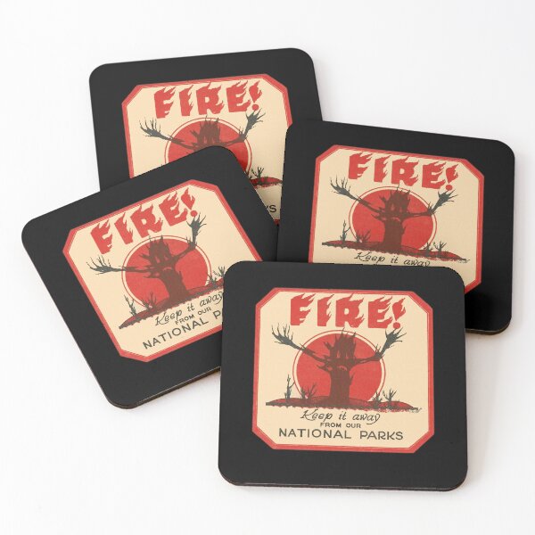 Item preview, Keep Fire out of National Parks Vintage designed and sold by AishaRoweDVM.
