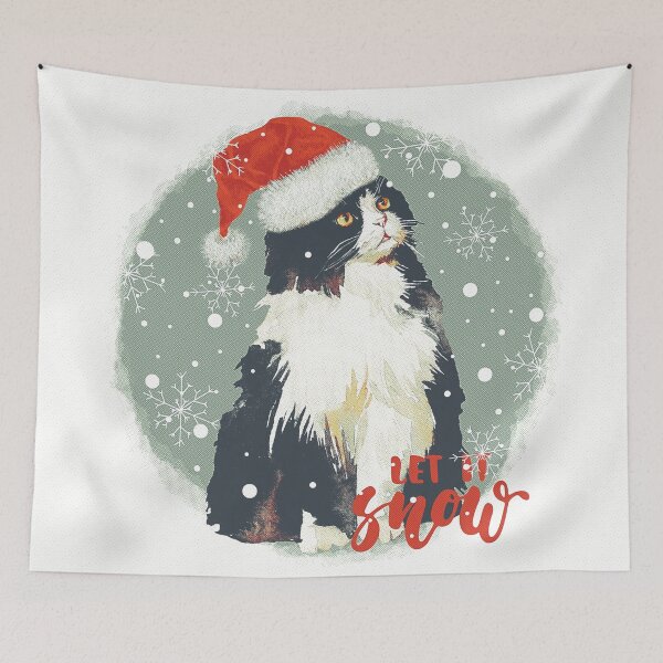 Item preview, Vintage Christmas (Cat Edition 2) designed and sold by Mandala Of Life.