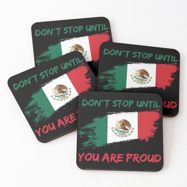 Item preview, Don't Stop Until You Are Proud Mexico World Cup 2022 designed and sold by HJATA99.