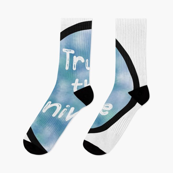 Item preview, Trust In The Universe Sticker designed and sold by Marianna's Meraki.