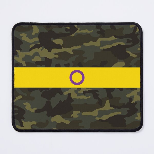 Item preview, Camo Intersex Pride designed and sold by Zillberry.