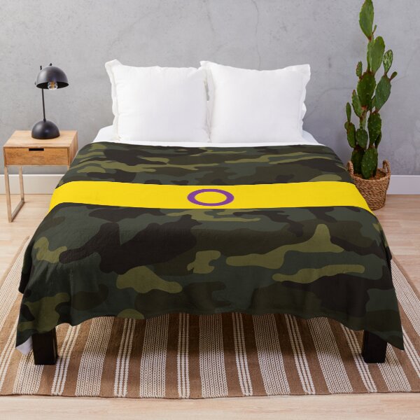 Item preview, Camo Intersex Pride designed and sold by Zillberry.
