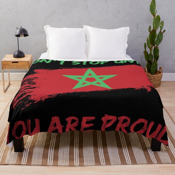 Item preview, Don't Stop Until You Are Proud Morocco World Cup 2022 designed and sold by HJATA99.