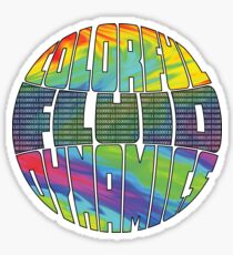 Colorful CFD Sticker