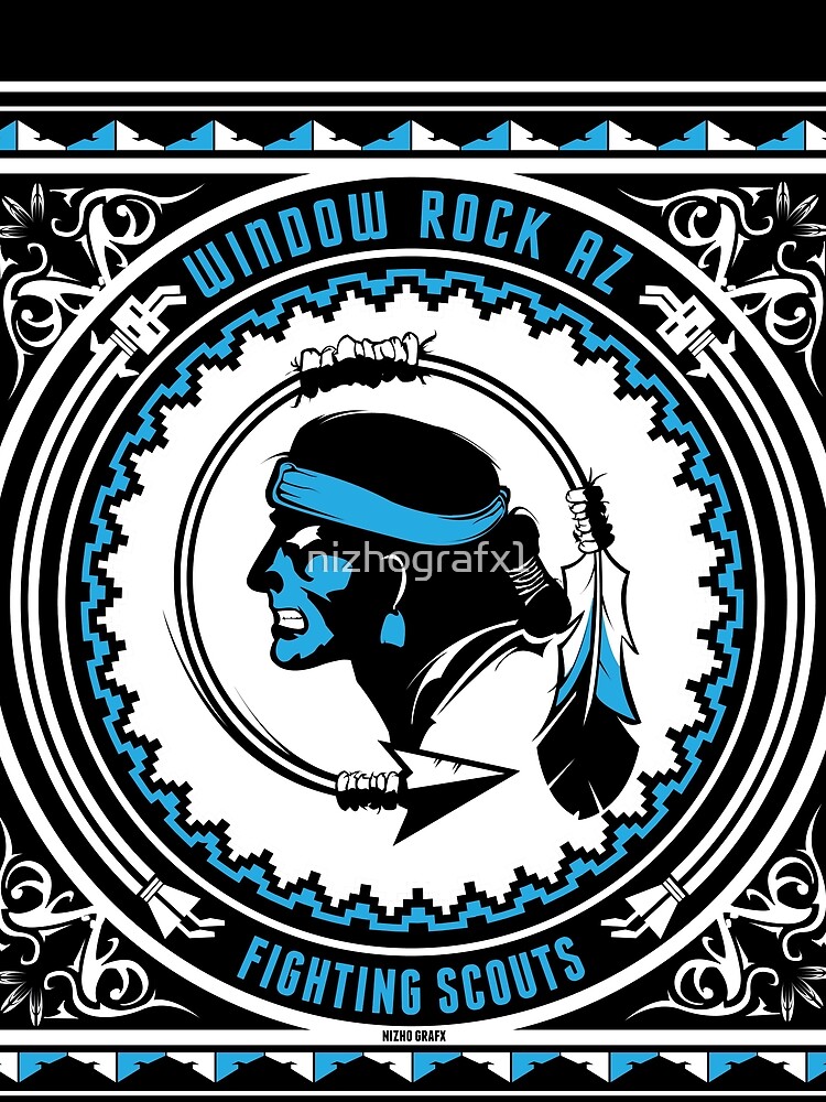 “Window Rock Fighting Scouts!” T-shirt by nizhografx1 | Redbubble