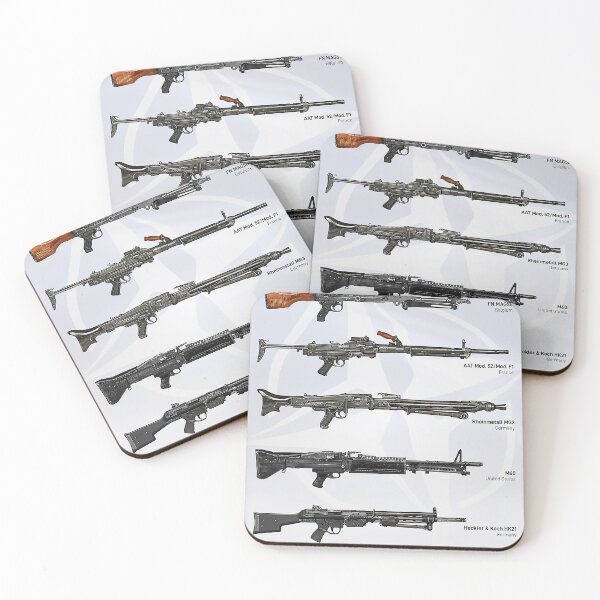Item preview, Machine Guns Of The Cold War designed and sold by Otisyrne.