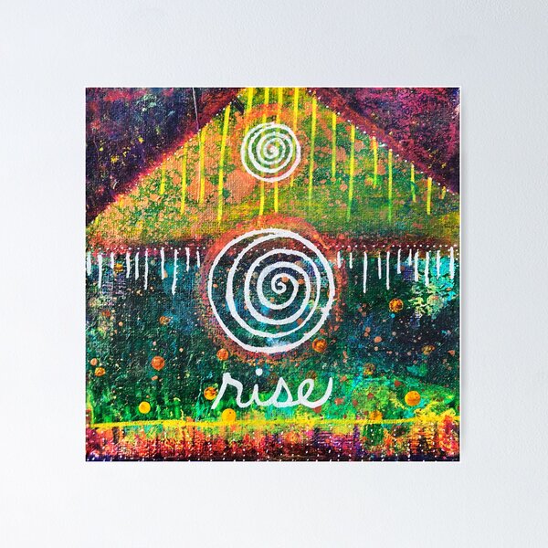Item preview, Rise - An Inner Power Painting designed and sold by Melanie Test.
