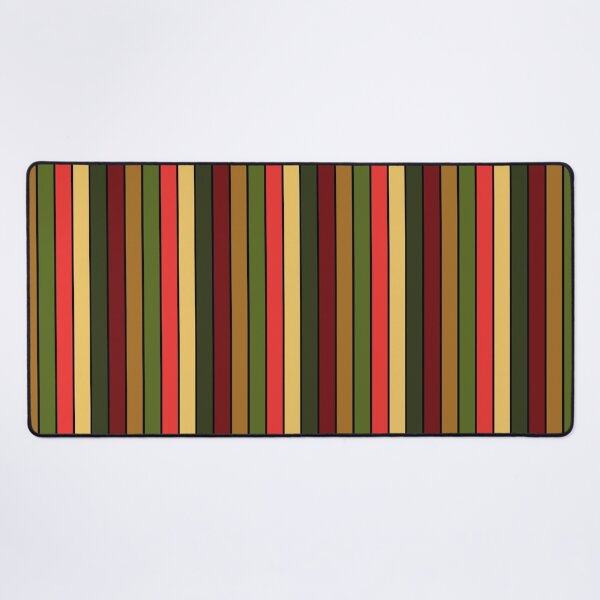 Item preview, Vertical Stripes Vintage Golden Christmas Pattern Black Stripes Reverse Variant designed and sold by quirkycounselor.