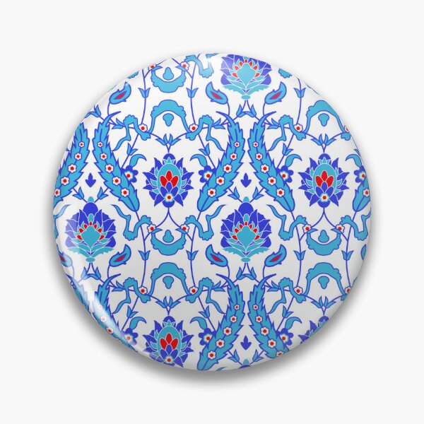 Item preview, Seamless blue Floral  designed and sold by obinsuma.