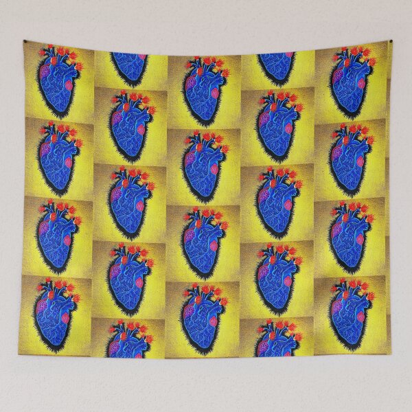 Item preview, Flaming Heart designed and sold by EyelandArt.