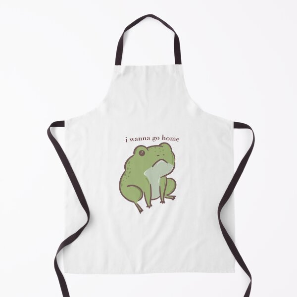 Item preview, I wanna go home Frog designed and sold by BusiestBeeArt.