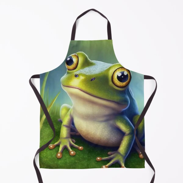 Item preview, Cute Happy Smiling Frog designed and sold by MythicPrompts.