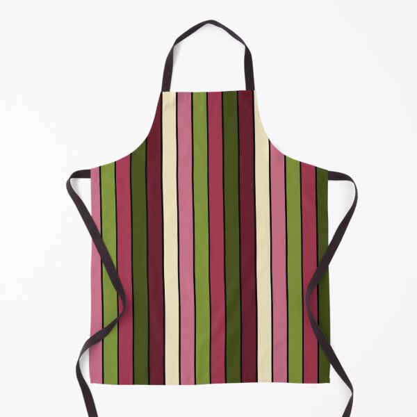 Item preview, Vertical Stripes Vintage Classic Christmas Pattern Black Stripes Reverse Variant  designed and sold by quirkycounselor.