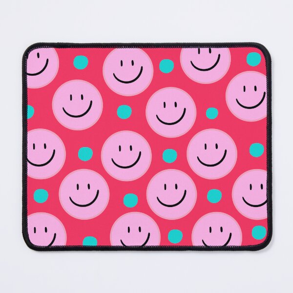 Item preview, Smiley Face Pattern | Pink Smiling Face Pattern | Happy Face Pattern designed and sold by Denefie.