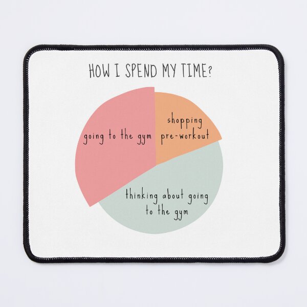 Item preview, How I Spend My Gym Day designed and sold by TjeerdWillem.