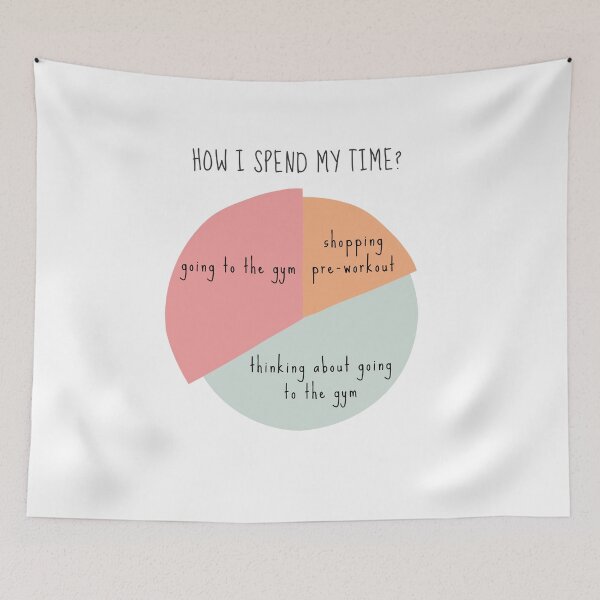 Item preview, How I Spend My Gym Day designed and sold by TjeerdWillem.