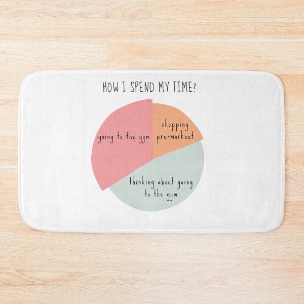Item preview, How I Spend My Gym Day designed and sold by TjeerdWillem.