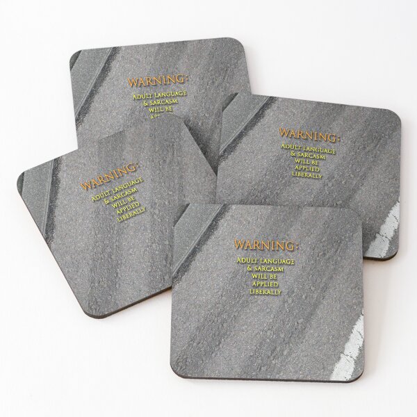 Item preview, Sarcasm Warning designed and sold by AuntyReni.
