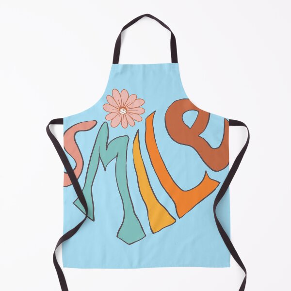 Item preview, SMILE in Groovy Retro 70s Style designed and sold by ElaMilkoDESIGN.