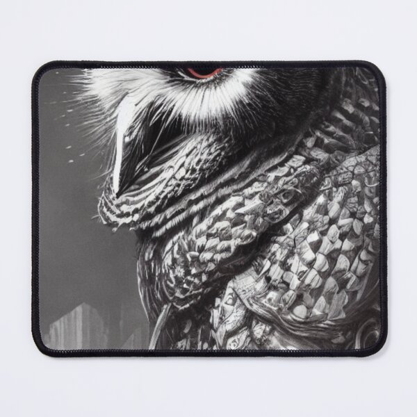 Item preview, white owl sitting on a tree designed and sold by optimusprime39.