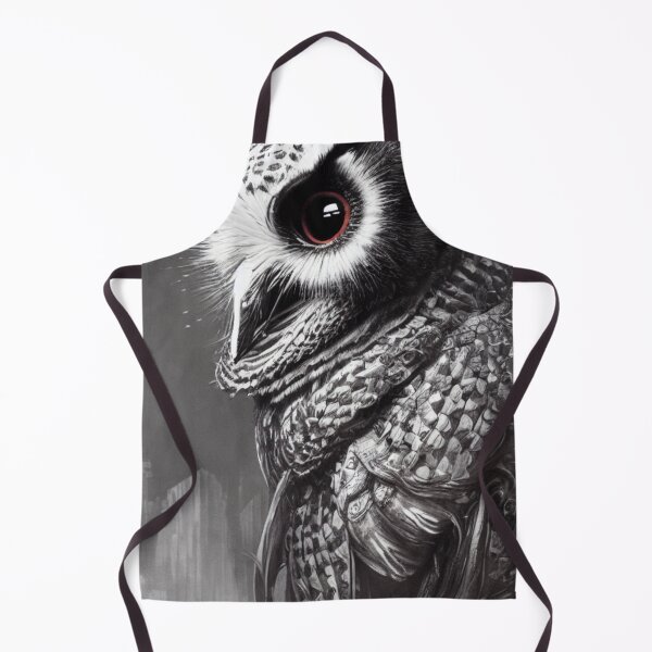 Item preview, white owl sitting on a tree designed and sold by optimusprime39.
