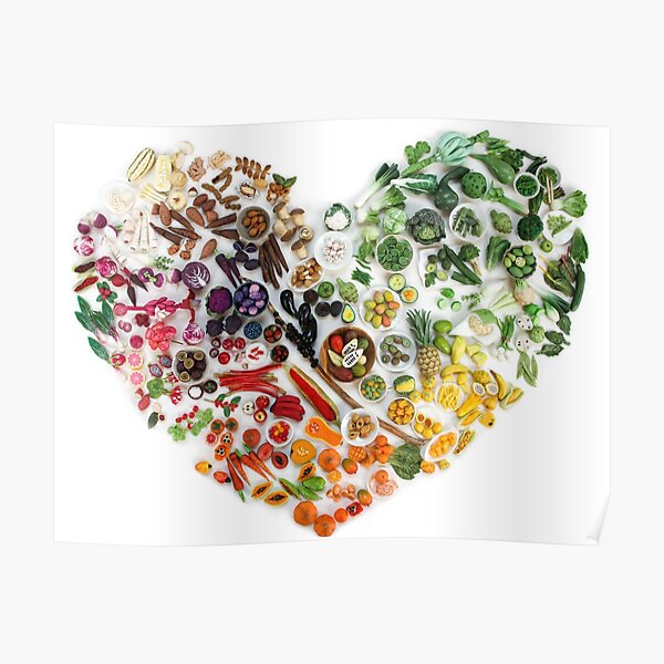 150 Days of Love, Fruit and Veggies Poster