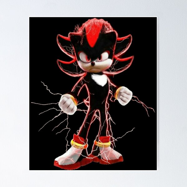 Sonic Adventure 2 SHADOW Dreamcast Arcade Video Game Poster B2 