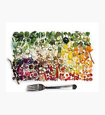 200 Days Of Miniature Fruit and Veggies Photographic Print