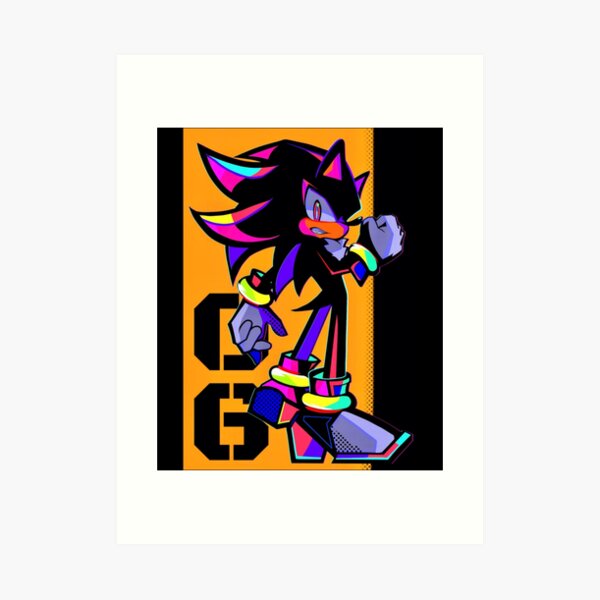 Shadow the hedgehog (12) Poster for Sale by CYBERLUST