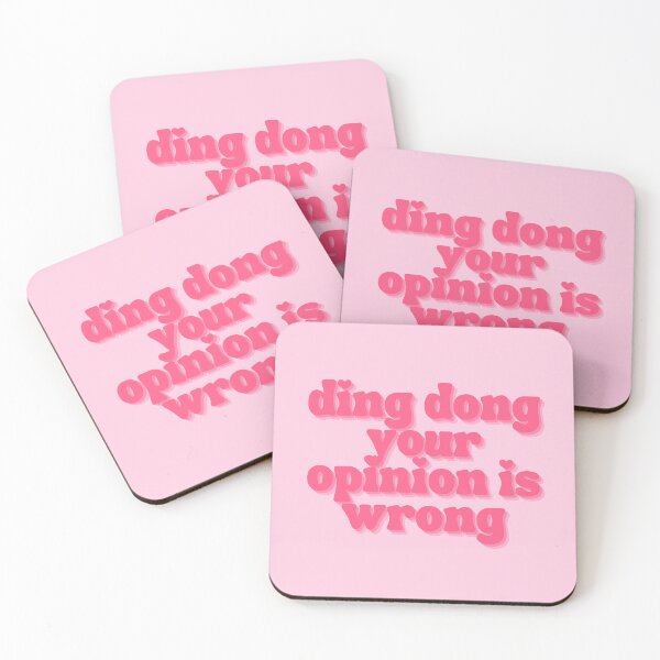 Item preview, DING DONG YOUR OPINION IS WRONG designed and sold by Ｖｉｂｉｎ ❤️✨.