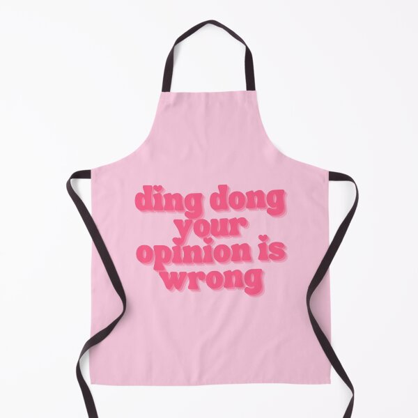 Item preview, DING DONG YOUR OPINION IS WRONG designed and sold by Vibin ❤️✨.