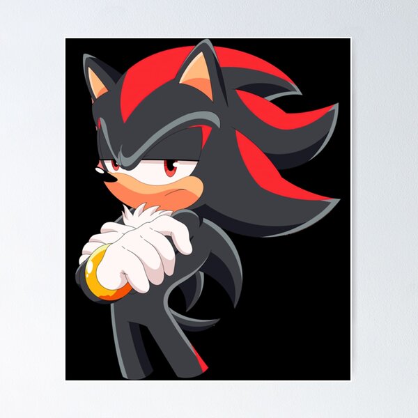 Shadow the hedgehog (12) Poster for Sale by CYBERLUST